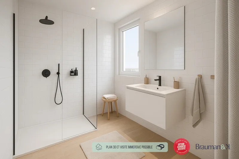 Appartement T4 de 88 m² avec terrasse de 24 m² et 2 parkings - Photo 5