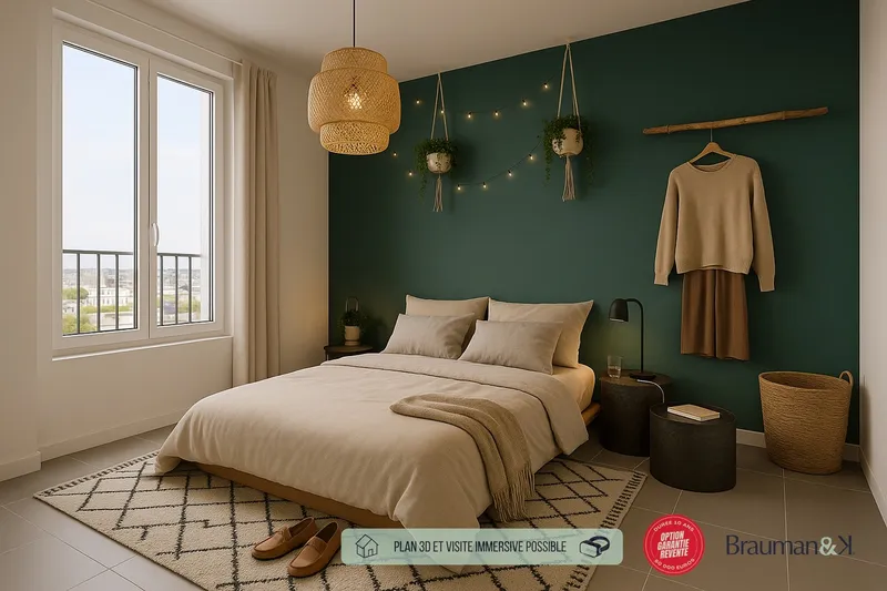 3 pièces de 69 m² avec parking - Photo 3