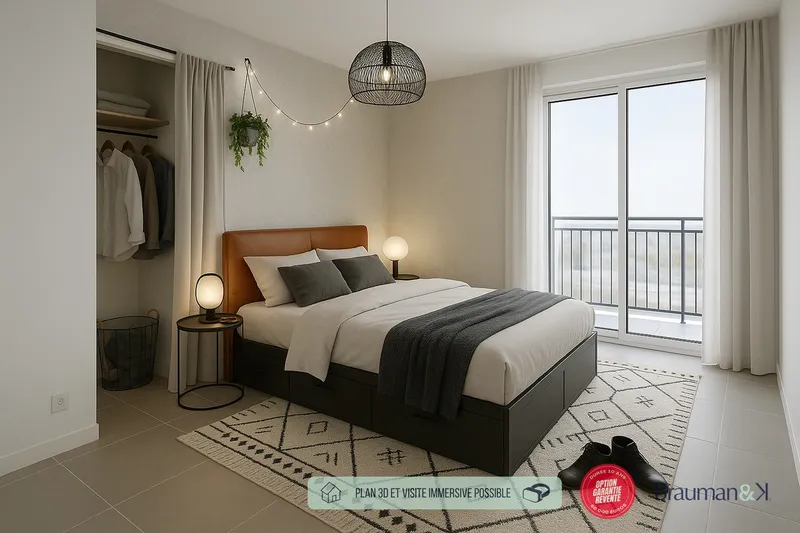 3 PIÈCES de 64m² + EXT(s) de 7m² + PKG(s) - Photo 3