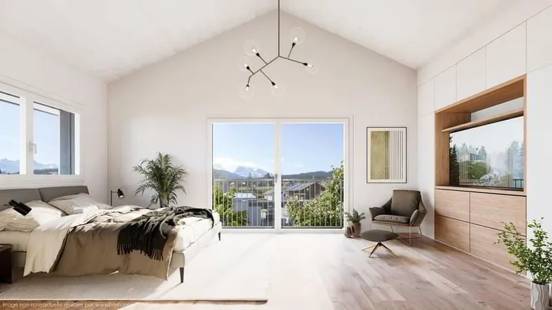 Vuadens - Magnifique villa jumelée neuve de 5,5 pièces avec vue ouest - Photo 4