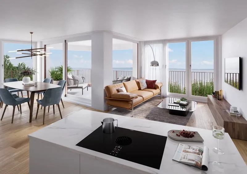 Luxus 5.5-Zimmer-Maisonette-Wohnung mit Panorama-Seesicht - Photo 4