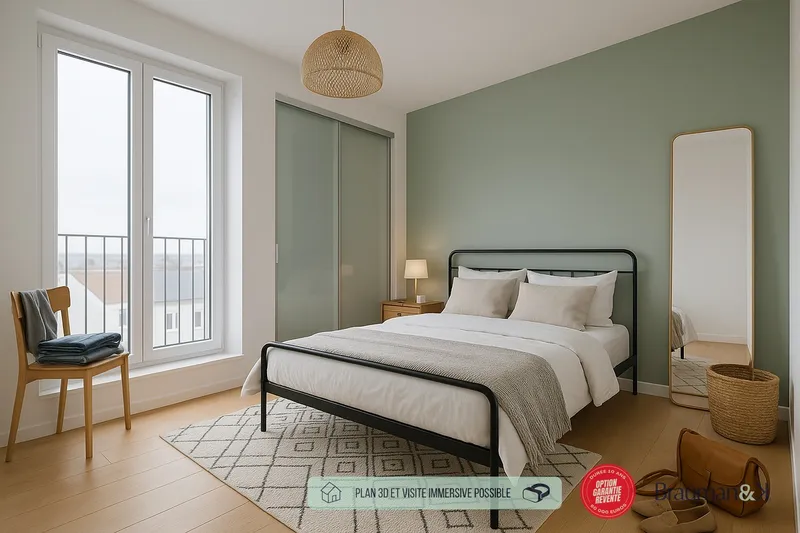 Appartement T5 de 100 m² avec terrasse de 44 m² et parking - Photo 5