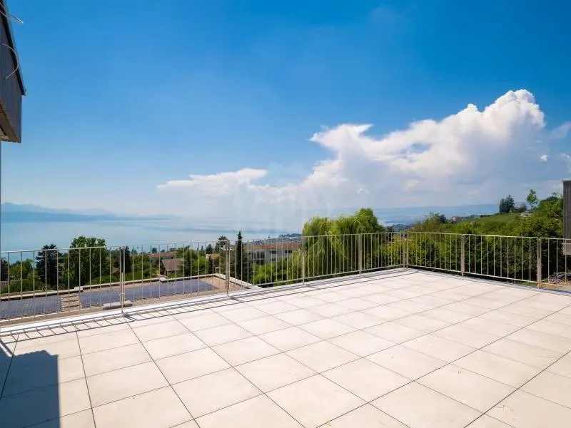 Villa neuve avec panorama spectaculaire sur le Lac à Lutry - Photo 2