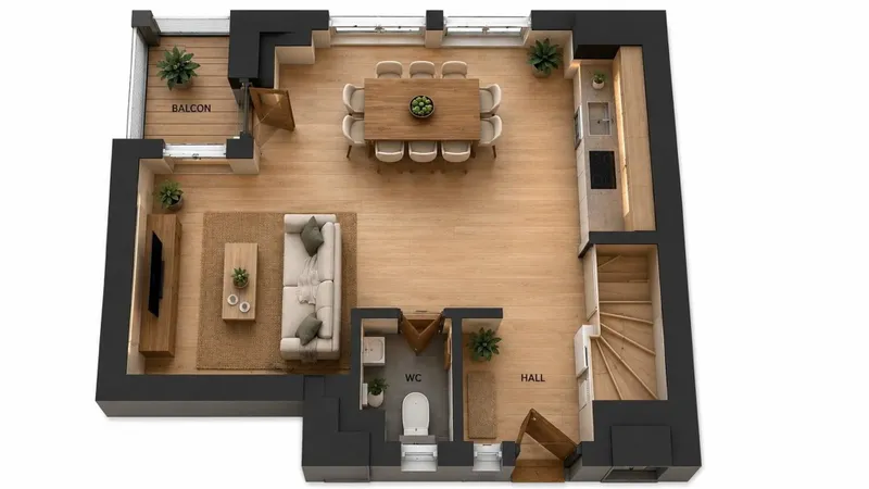 Appartement de 3.5 pièces en vente à District de Sierre, Chalais - 98 m² - Photo 2