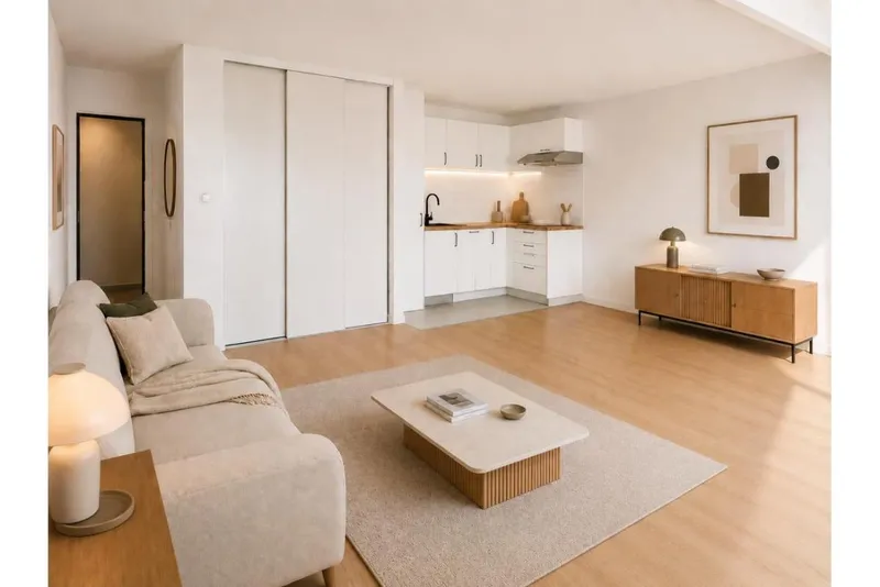 Appartement T2 de 43m² à Villeneuve-la-Garenne - Photo 2
