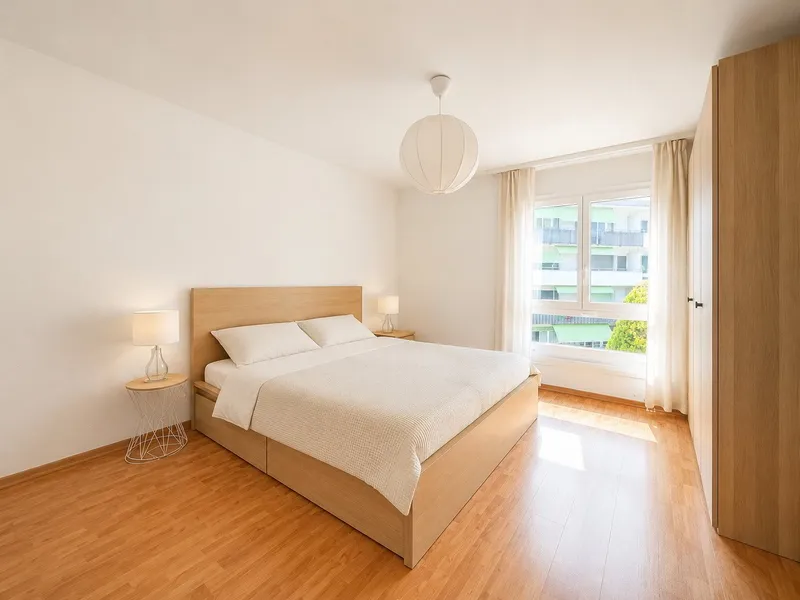 Spacieux 4.5 pièces avec cheminée, balcon et place de parc en sous-sol - Photo 3