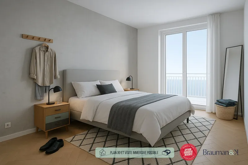 Appartement T4 de 85 m² avec terrasse de 9 m² et parking - Photo 4
