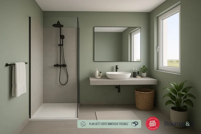 4 pièces de 81 m² avec jardin de 65 m² et parking - Photo 5