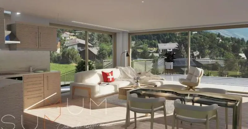 Rare - Attique 4.5 pièces avec vue panoramique - Résidence principale - Photo 3