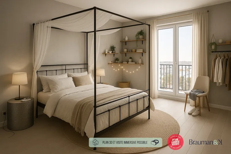 Appartement T5 de 107 m² avec terrasse de 20 m² et parking - Photo 3