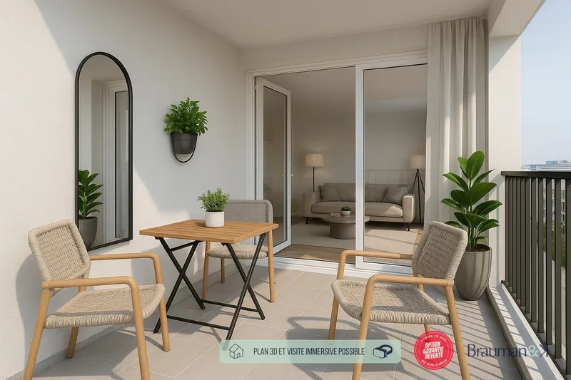 3 PIÈCES de 56m² + EXT(s) de 4m² + PKG(s) - Photo 5