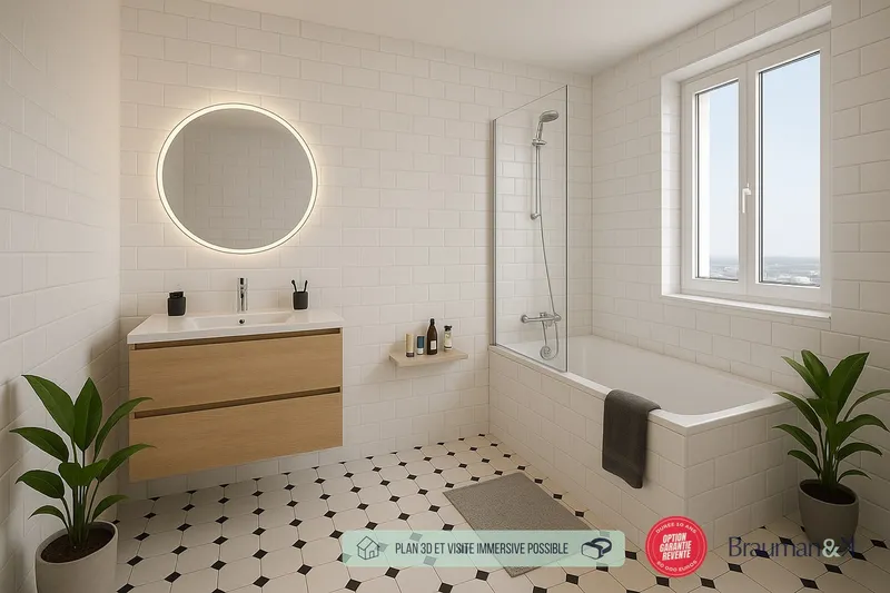 Appartement T4 de 86 m² avec parking - Photo 5