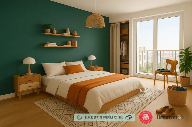Appartement T5 de 111 m² avec terrasse de 17 m² et parking - Photo 3
