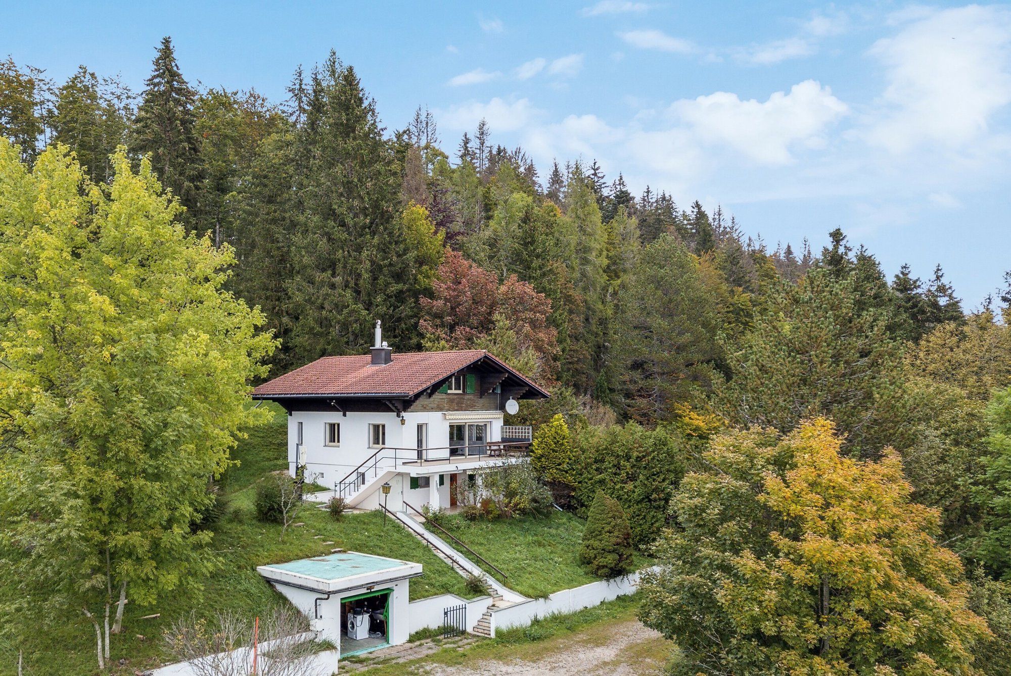 Charmant chalet avec vue sur le Lac de Joux