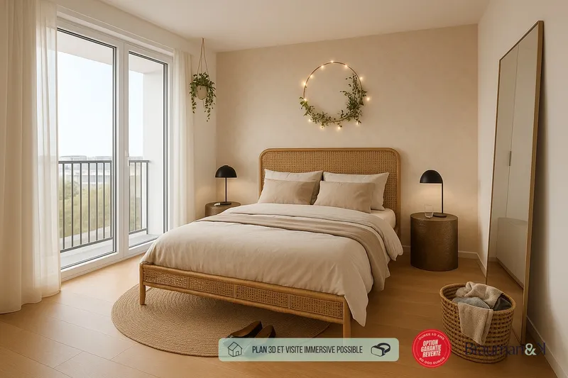 3 PIÈCES de 58m² + EXT(s) de 24m² - Photo 3