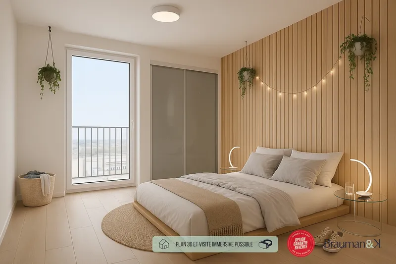 Appartement T2 de 46 m² avec terrasse de 5 m² et parking - Photo 2