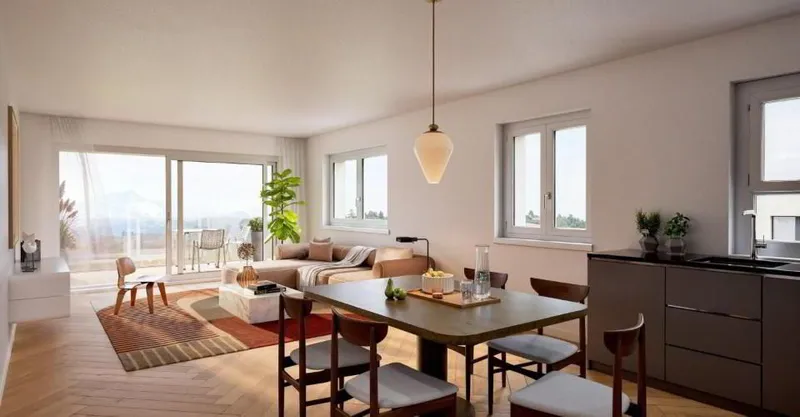 Le charme d'un 2.5 pièces moderne et spacieux - Photo 4