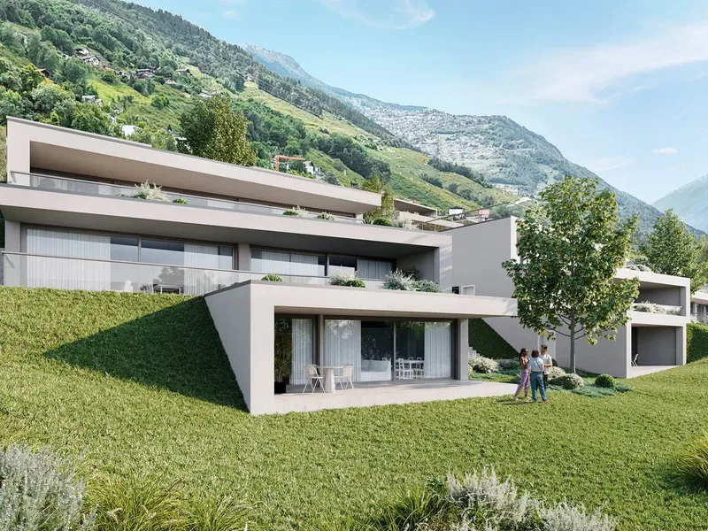 Appartement 2.5 pièces à vendre à Salins (Lot E13) - Photo 2