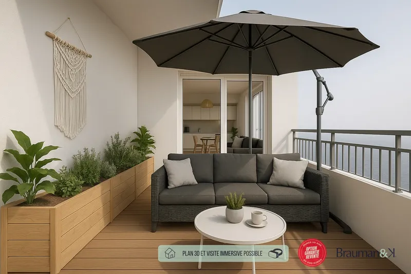 3 PIÈCES de 59m² + EXT(s) de 15m² + PKG(s) - Photo 5