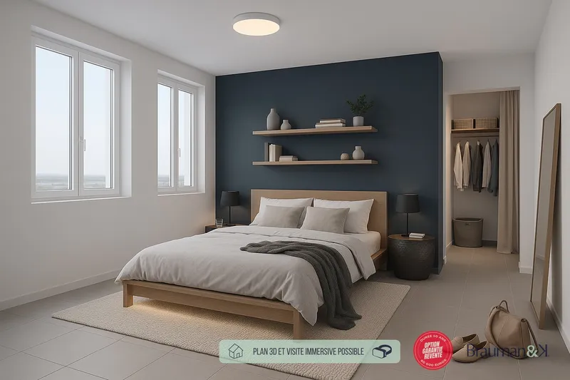 5 pièces de 101 m² avec 2 parkings - Photo 2