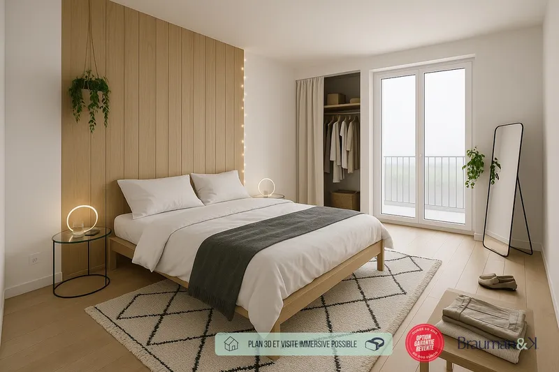 2 pièces de 39 m² avec terrasse de 4 m² - Photo 2