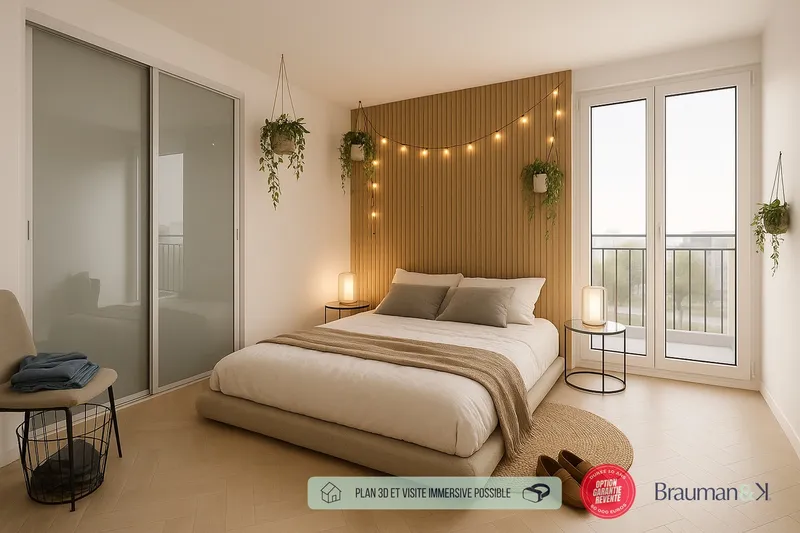 T3 neuf de 62 m² avec terrasse de 4 m² et parking - Photo 3