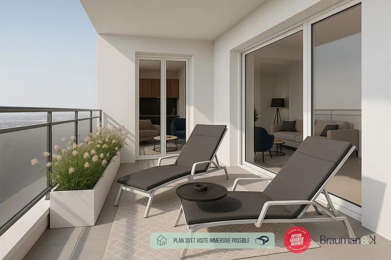 3 PIÈCES de 69m² + EXT(s) de 7m² + PKG(s) - Photo 5