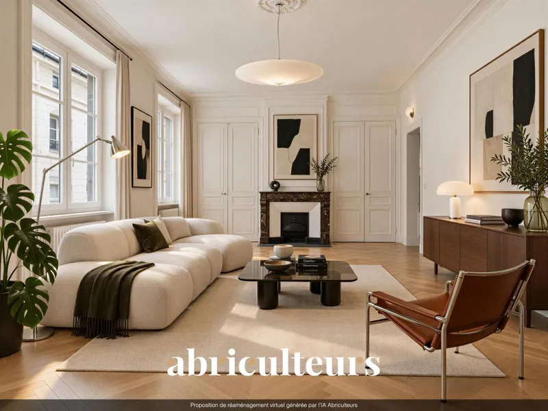 Superbe appartement familial de 176 m², lumineux et traversant, cœur de Saint-Étienne – 4 chambres, parking, cave - Photo 3