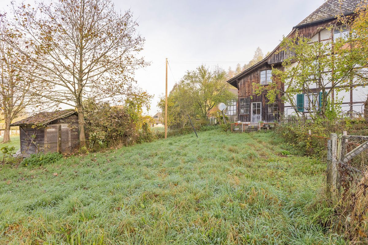 BAUERNHAUS MIT ZWEI WOHNUNGEN UND GRÖSSZÜGIGEM LANDANTEIL