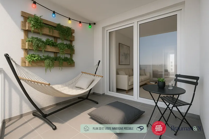 T3 neuf de 67 m² avec terrasse de 3 m² et parking - Photo 5