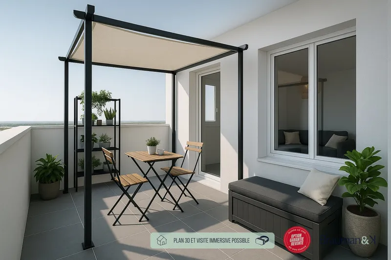 3 PIÈCES de 65m² + EXT(s) de 10m² + PKG(s) - Photo 5