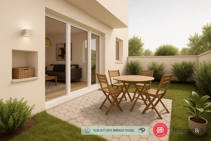 3 PIÈCES de 60m² offrant 110m² de surface privative - Photo 5