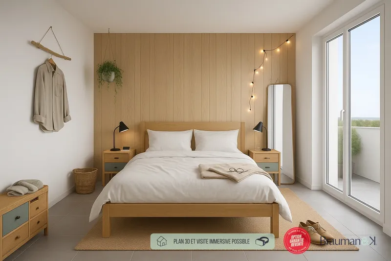 Appartement T2 de 40 m² avec jardin de 30 m² et parking - Photo 2