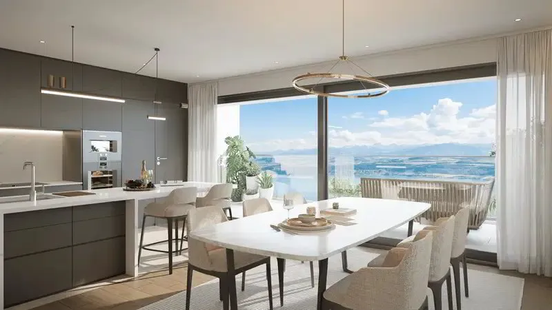 VILLA PANORAMA – Villas contemporaines avec vue sur le lac de Neuchâtel - Photo 2