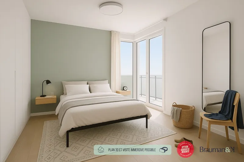 3 PIÈCES de 58m² + EXT(s) de 4m² + PKG(s) - Photo 3
