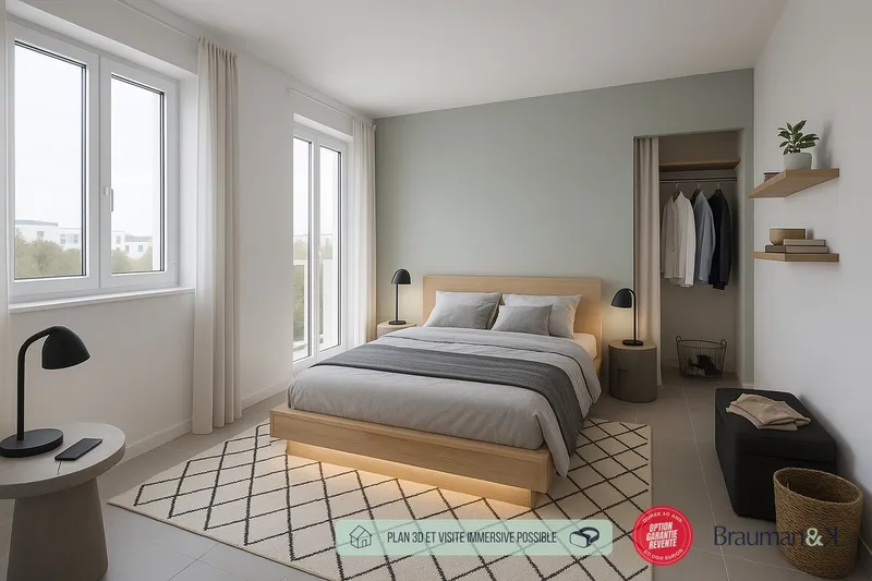 4 pièces de 84 m² avec parking - Photo 4