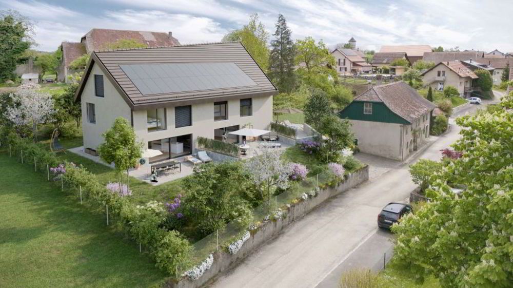 Construction de 3 villas contiguës de 5.5pces | dreamo.ch