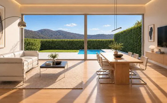 Casa contigua in costruzione con piscina a Villa Luganese - Photo 2