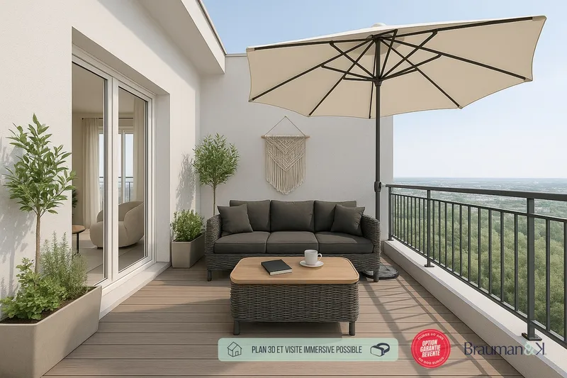 3 PIÈCES de 59m² + EXT(s) de 8m² + PKG(s) - Photo 5