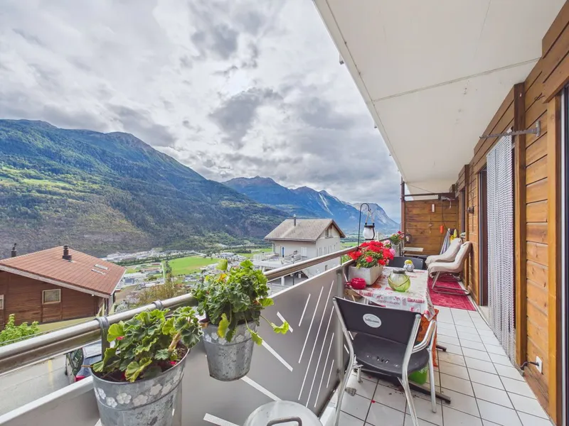 Charmante 4.5-Zimmer-Wohnung mit Bergblick in Steg-Hohtenn - Photo 2