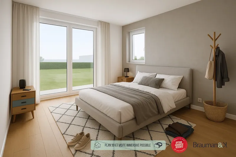 T5 neuf de 149 m² avec terrasse de 25 m² et jardin de 76 m² et parking - Photo 5