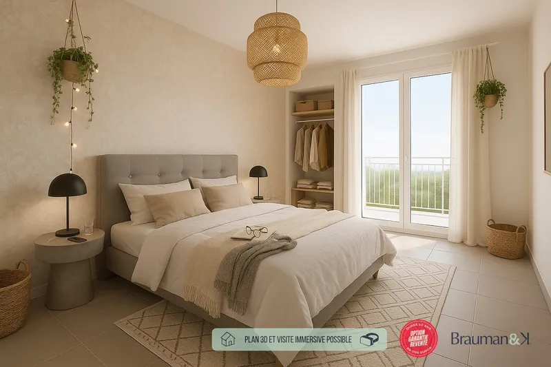3 PIÈCES de 56m² offrant 105m² de surface privative - Photo 3