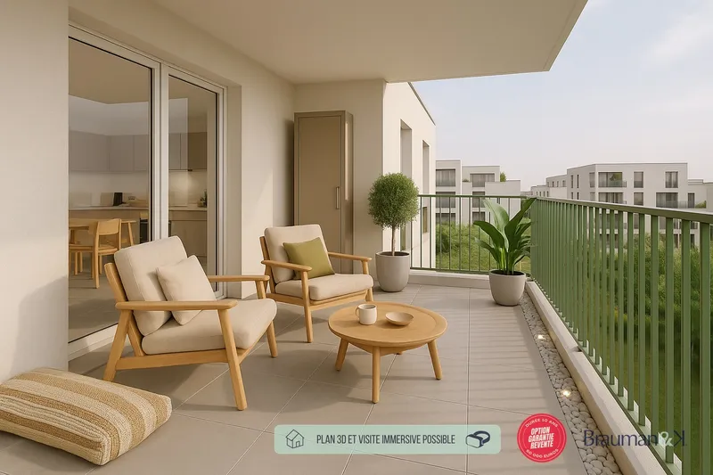 3 PIÈCES de 67m² + EXT(s) de 8m² + PKG(s) - Photo 5