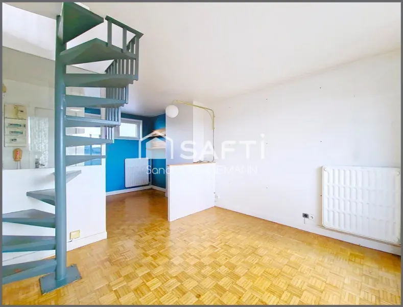 Duplex 2/3 P calme, lumineux, vue dégagée, balcon. - Photo 5