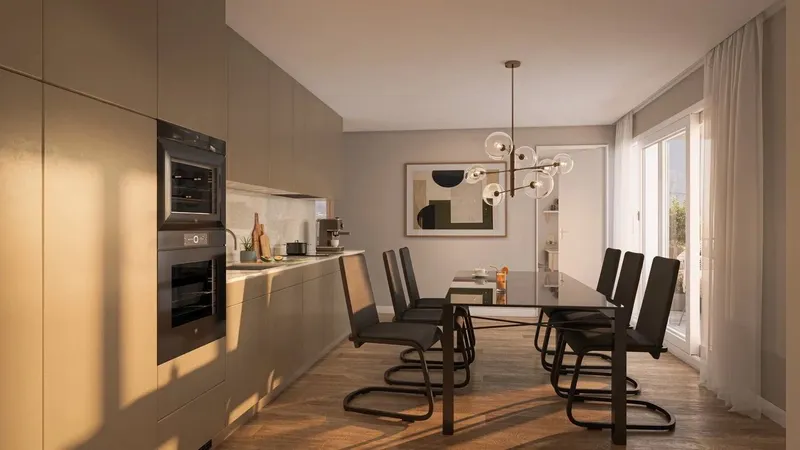 Neubau 3.5-Zimmer-Wohnung mit Balkon und schöner Aussicht in Bilten - Photo 2