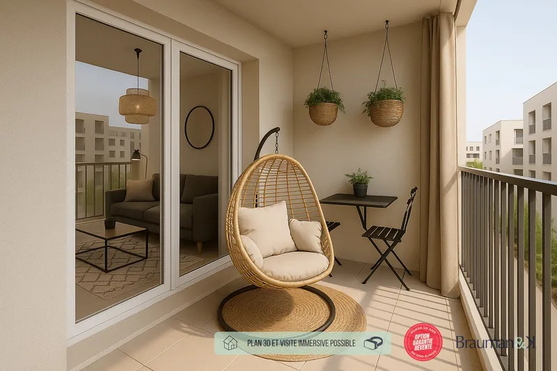 1 PIÈCES de 32m² + EXT(s) de 6m² - Photo 3