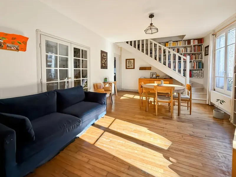 Duplex de 4 pièces dans le Bas -Montreuil, 100 m² au sol / 68 m² Carrez - Photo 2