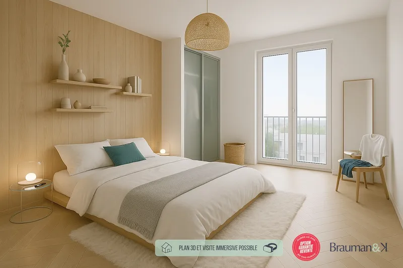 3 PIÈCES de 62m² + EXT(s) de 6m² - Photo 2