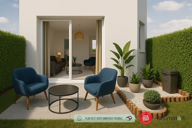 2 PIÈCES de 47m² + EXT(s) de 20m² - Photo 4