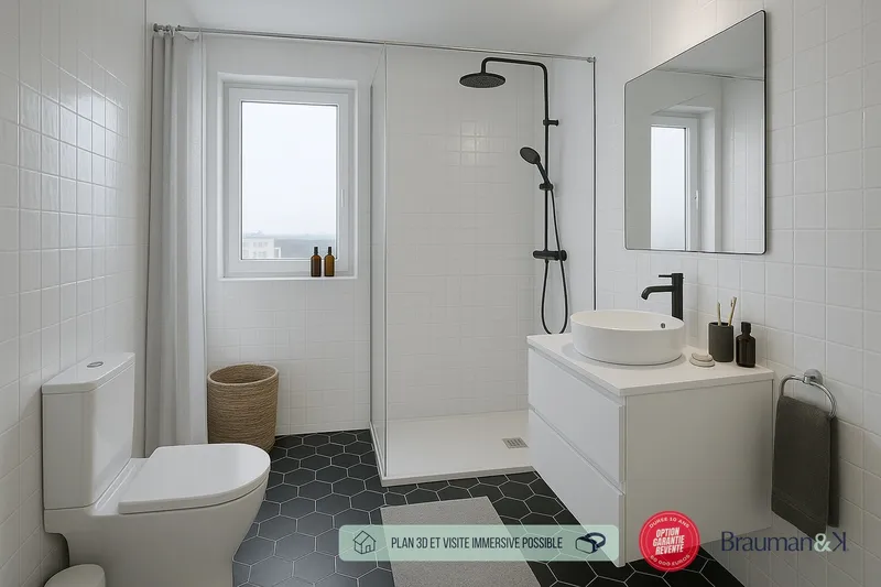 2 PIÈCES de 58m² + PKG(s) - Photo 3